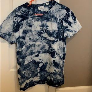 Black and White tie dye (kinda) tee